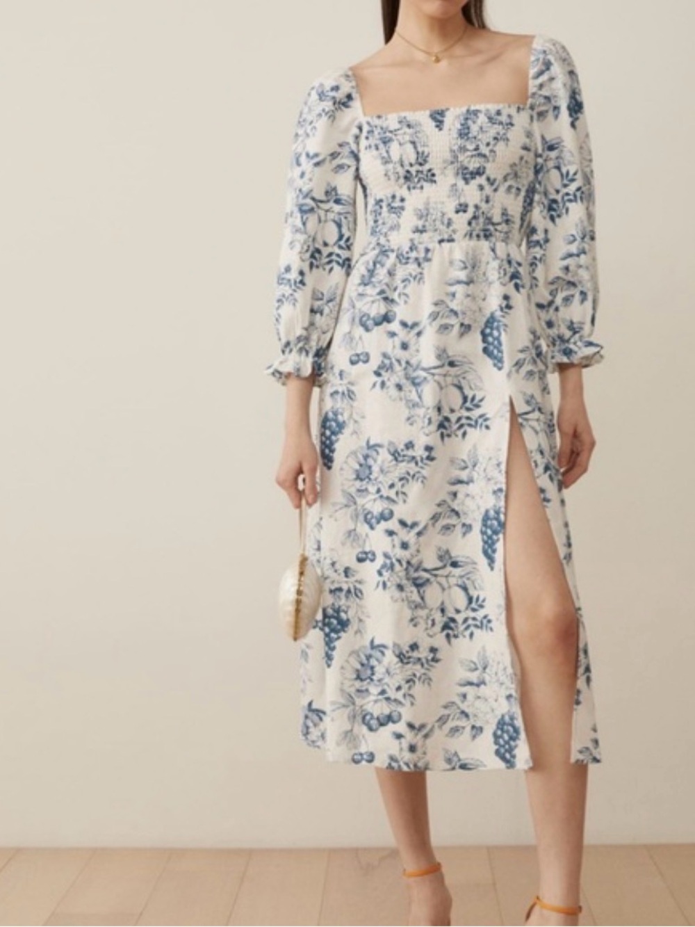 Reformation Linen Gitane Dress